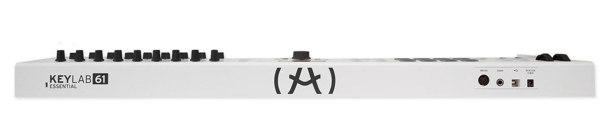 Arturia Keylab Essential 61-Key USB MIDI Keyboard Controller in White+Software