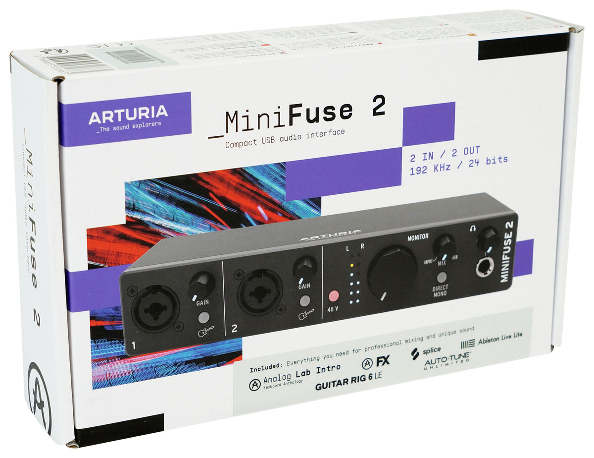 Minifuse 2 Black+RCM03+PRO-M50 BROAD 2-2