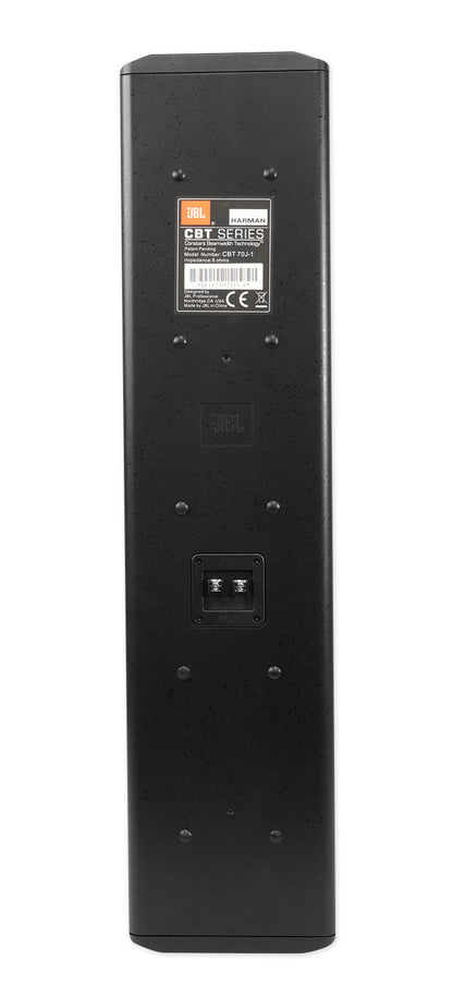JBL CBT 70J-1 500w 2-Way Swivel Wall Mount Line Array Column Speaker in Black
