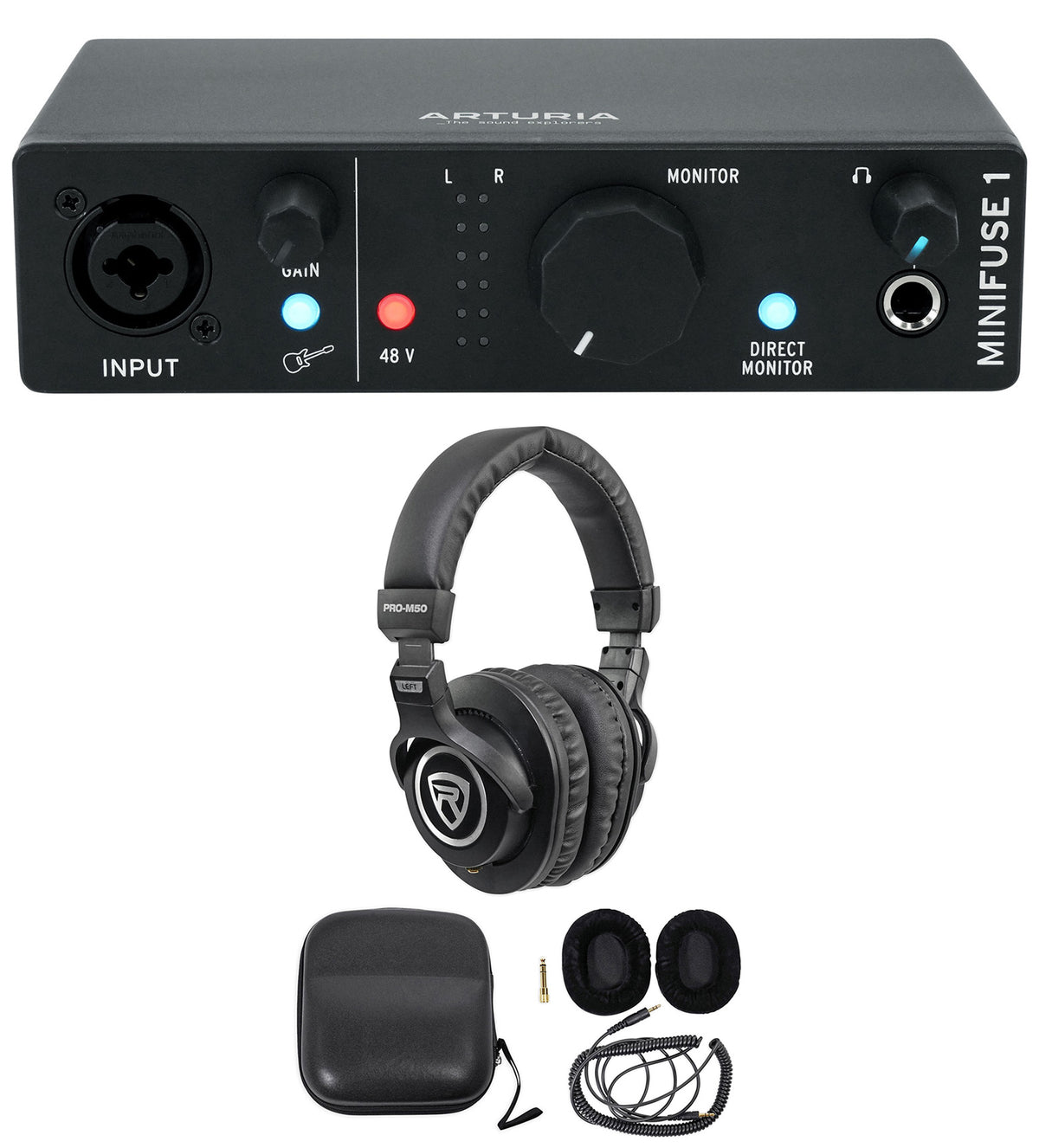 Minifuse 1 Black+PRO-M50