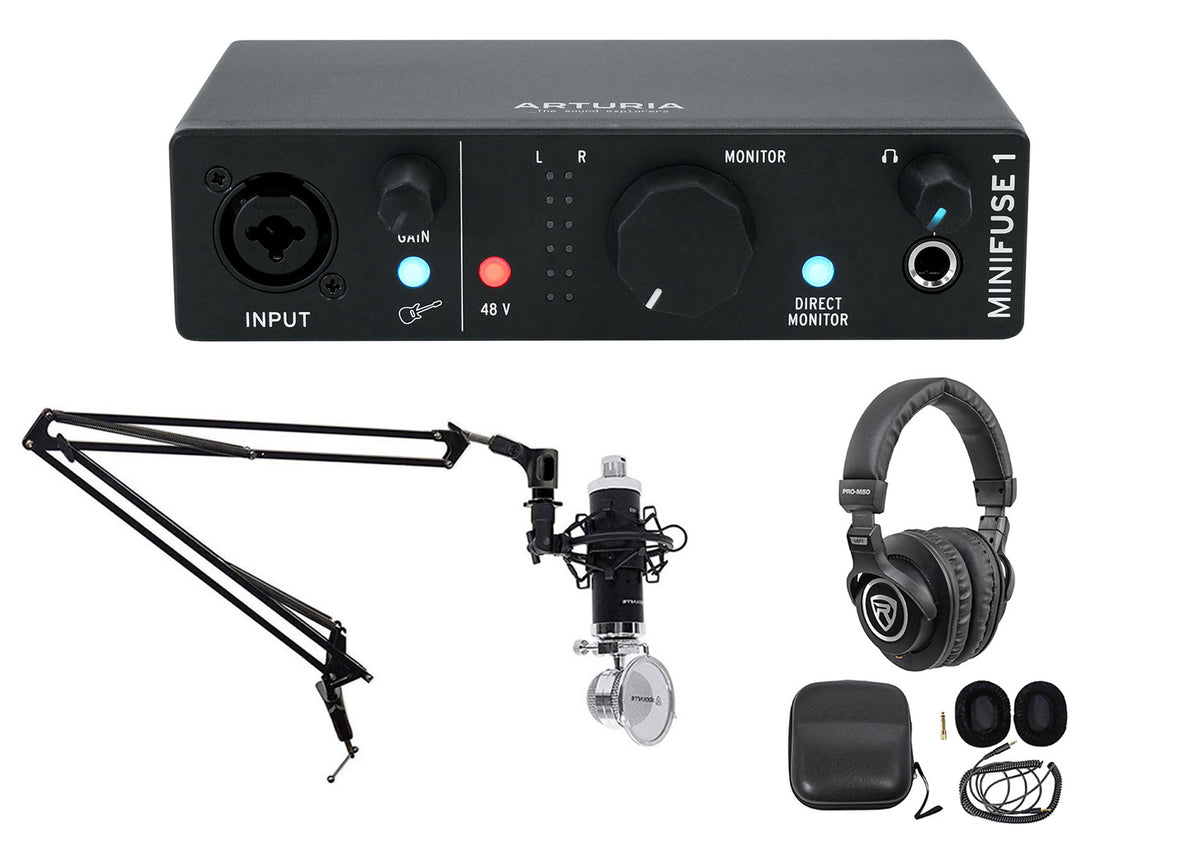 Minifuse 1 Black+RCM03+PRO-M50 BROAD 1-1