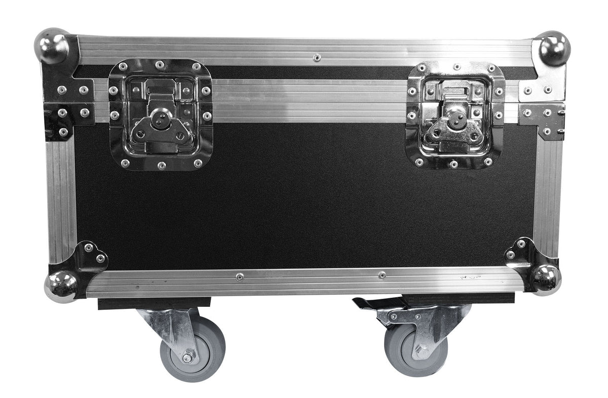 Rockville BATTERY PAR PACK 61 White (8) Rechargeable Wash Lights+Charging Case