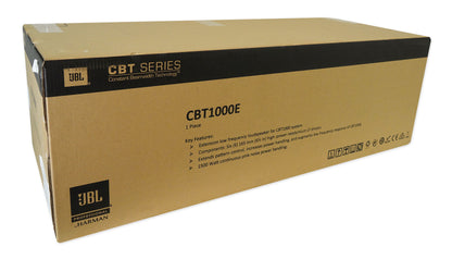 JBL CBT 1000E 1500w Extension for CBT 1000 Line Array Column Speaker in Black
