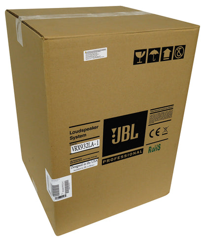 JBL VRX932LA-1 12" 800 Watt Passive Line-Array Speaker in Black