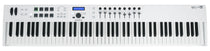 Arturia KeyLab Essential 88-Key USB MIDI Keyboard Controller in White+Software