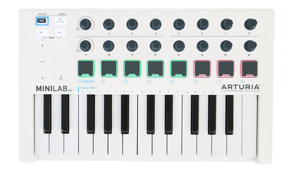 Arturia MiniLab MKII USB MIDI Bus Powered 25-key Keyboard Controller+Software
