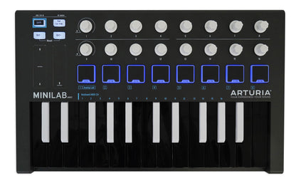 Arturia Minilab MkII Inverted USB Bus Powered Black 25-Key Keyboard Controller
