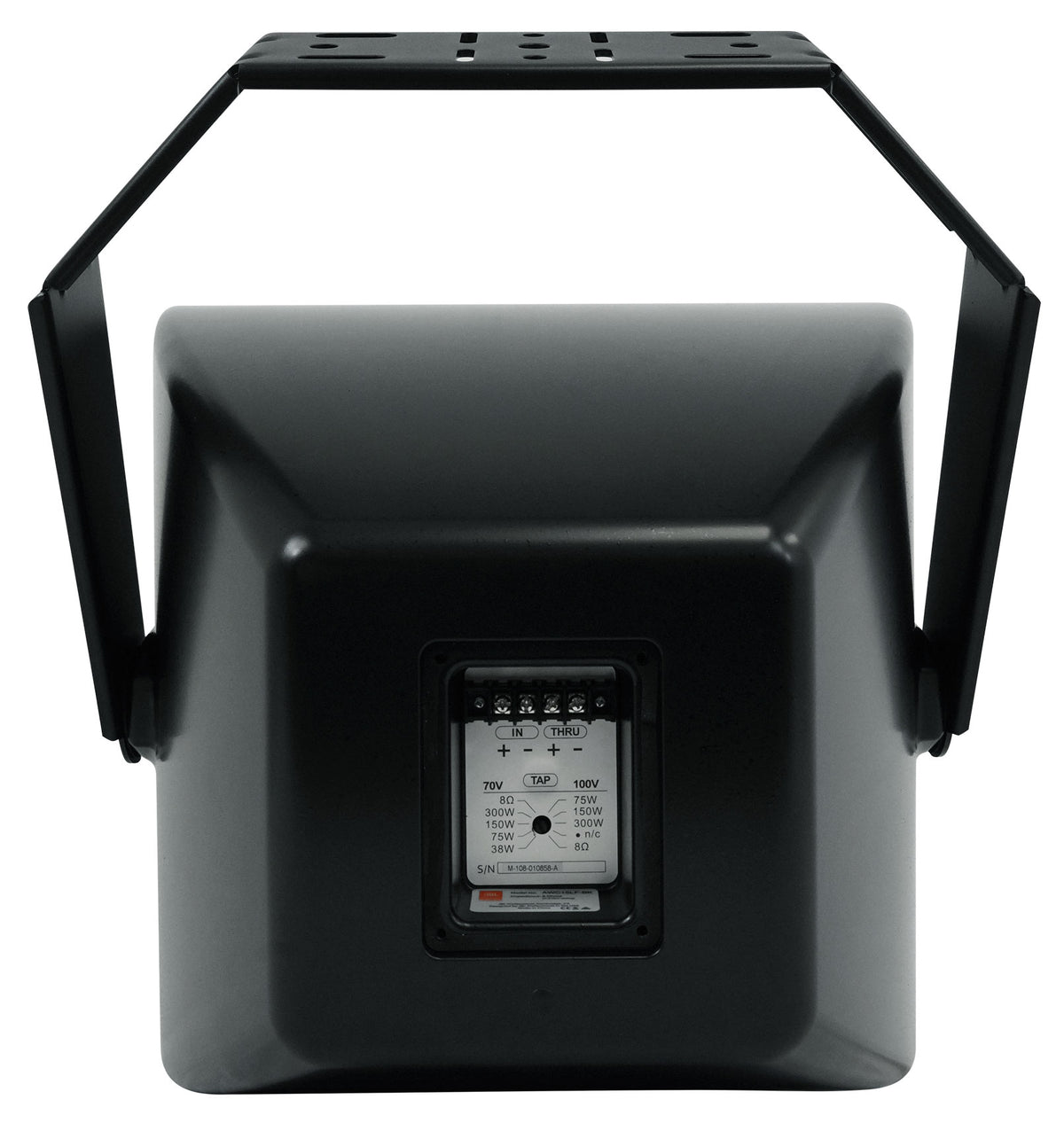 JBL AWC15LF-BK 15" Black Indoor/Outdoor 70V Surface Mount Commercial Subwoofer