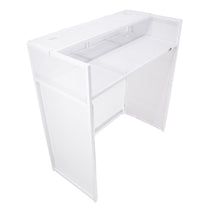 XF-VISTA WH MK2 DJ Facade Table Station with White and Black Scrims and Padded Bag