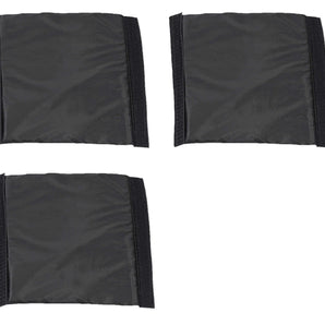 (6) Rockville BATTERY PAR 6RF Rechargeable Wireless DMX Lights+RF Remotes+Bags