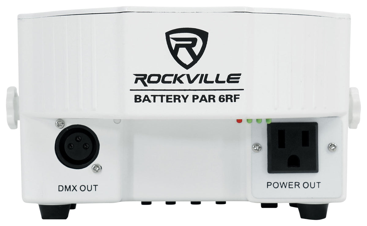 BATTERY PAR 6RF WHITE 4-Pack