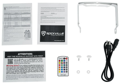BATTERY PAR 6RF WHITE 4-Pack