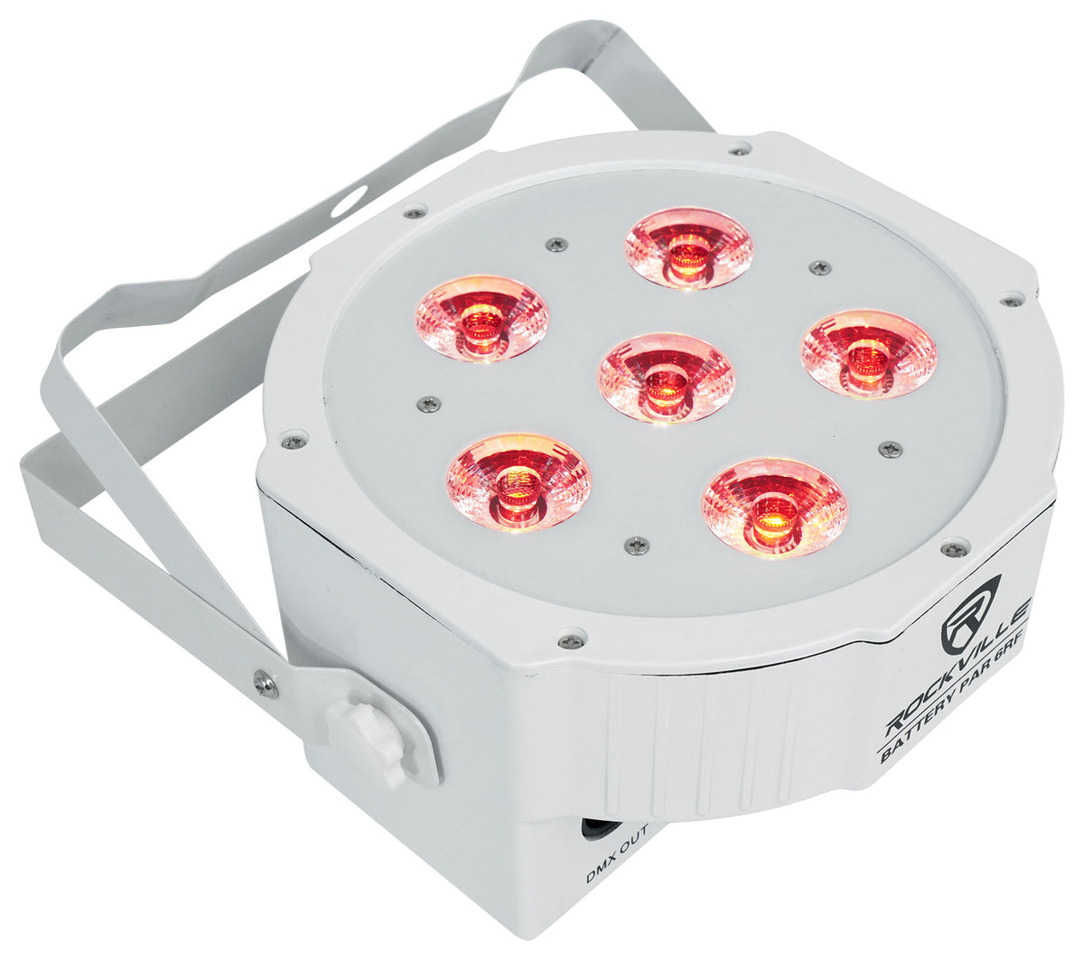 Battery Par 6RF White 6-Pack + RLBP6 Backpack Bundle