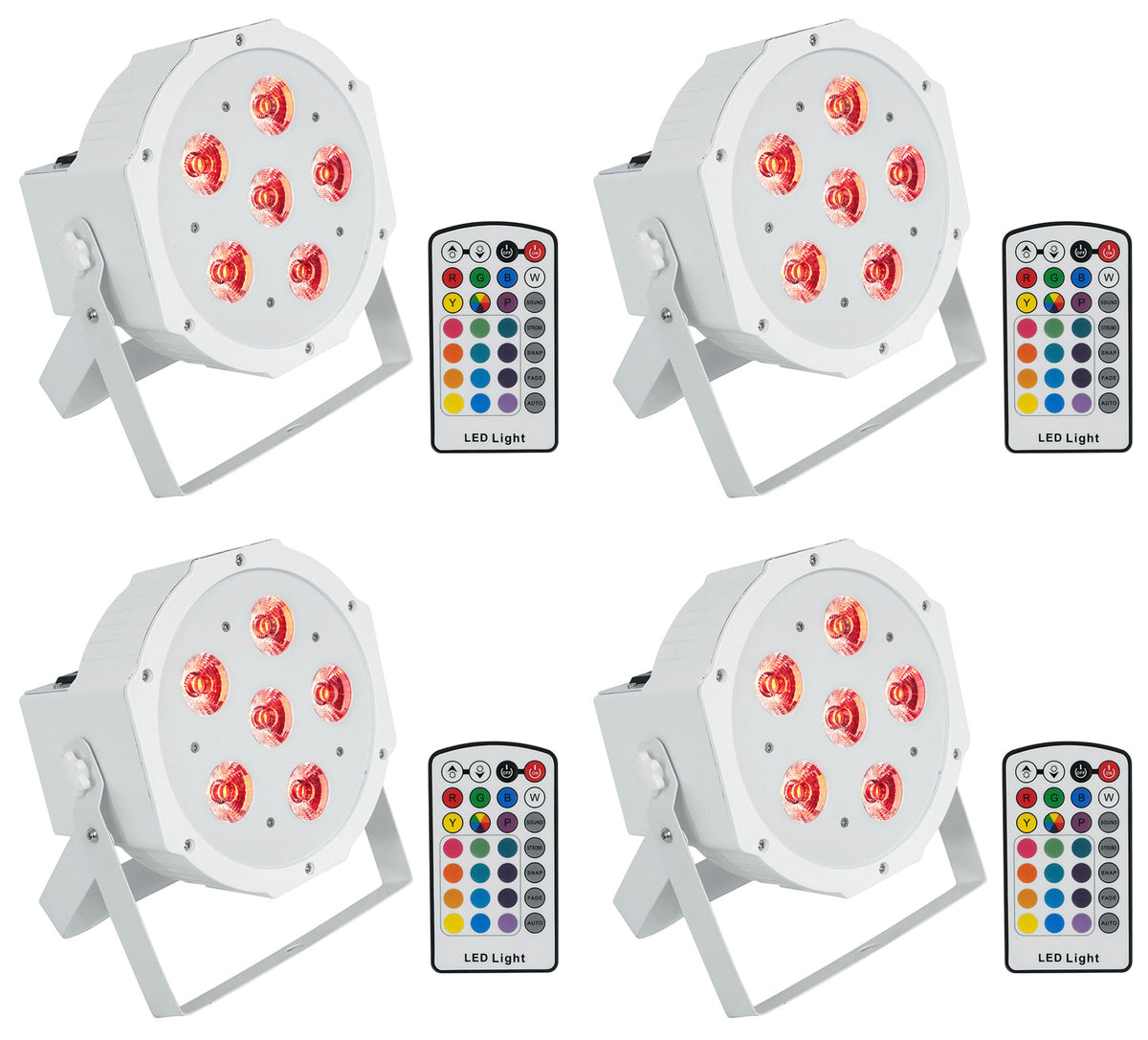BATTERY PAR 6RF WHITE 4-Pack