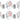 (10) Rockville BATTERY PAR 6RF White Rechargeable Wireless DMX Lights+RF Remotes