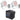 (2) Rockville BATTERY PAR 6RF White Rechargeable Wireless DMX Lights+Remotes+Bag