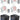 4) Rockville BATTERY PAR 6RF White Rechargeable Wireless DMX Lights+Remotes+Bags
