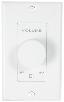Rockville VOL850 8 Ohm 50w x2  Wall Stereo Volume Controller 12 Step Rotary Knob