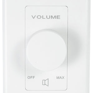 Rockville VOL850 8 Ohm 50w x2  Wall Stereo Volume Controller 12 Step Rotary Knob