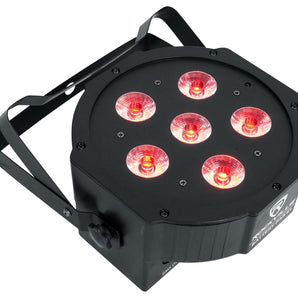Rockville BATTERY PAR 61 Rechargeable RGBWA+UV DMX DJ STAGE Wash Light+Remote