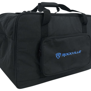Rockville TB10 Lightweight Rugged Speaker Bag Carry Case For 10" DJ PA Speakers