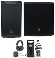 EON712 Speaker + EON718S Subwoofer + Mic + DJ Headphones
