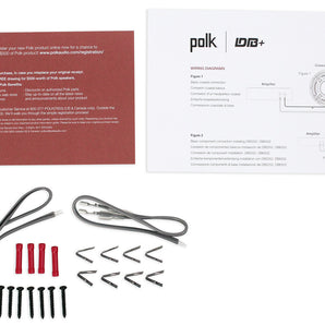 2) Polk Audio 5.25" 600w Tower Speakers+3-Channel Amplifier Polaris RZR/ATV/UT?V