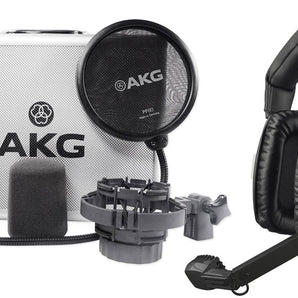 AKG C414 XLII Recording Microphone Mic+Beyerdynamic DT 109 Black 400 ohm Headset