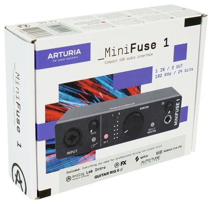Minifuse 1 Black+RMC-XLR