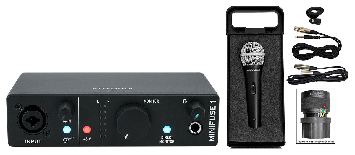 Minifuse 1 Black+RMC-XLR