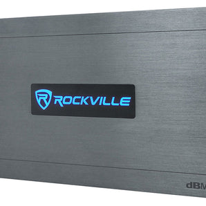 Rockville DBM50 4000 Watt/980w RMS 5 Channel Marine/Boat Amplifier Amp+Mic