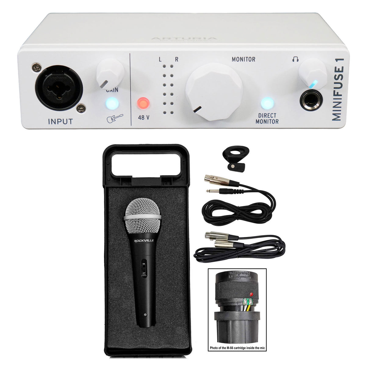 Minifuse 1 White+RMC-XLR
