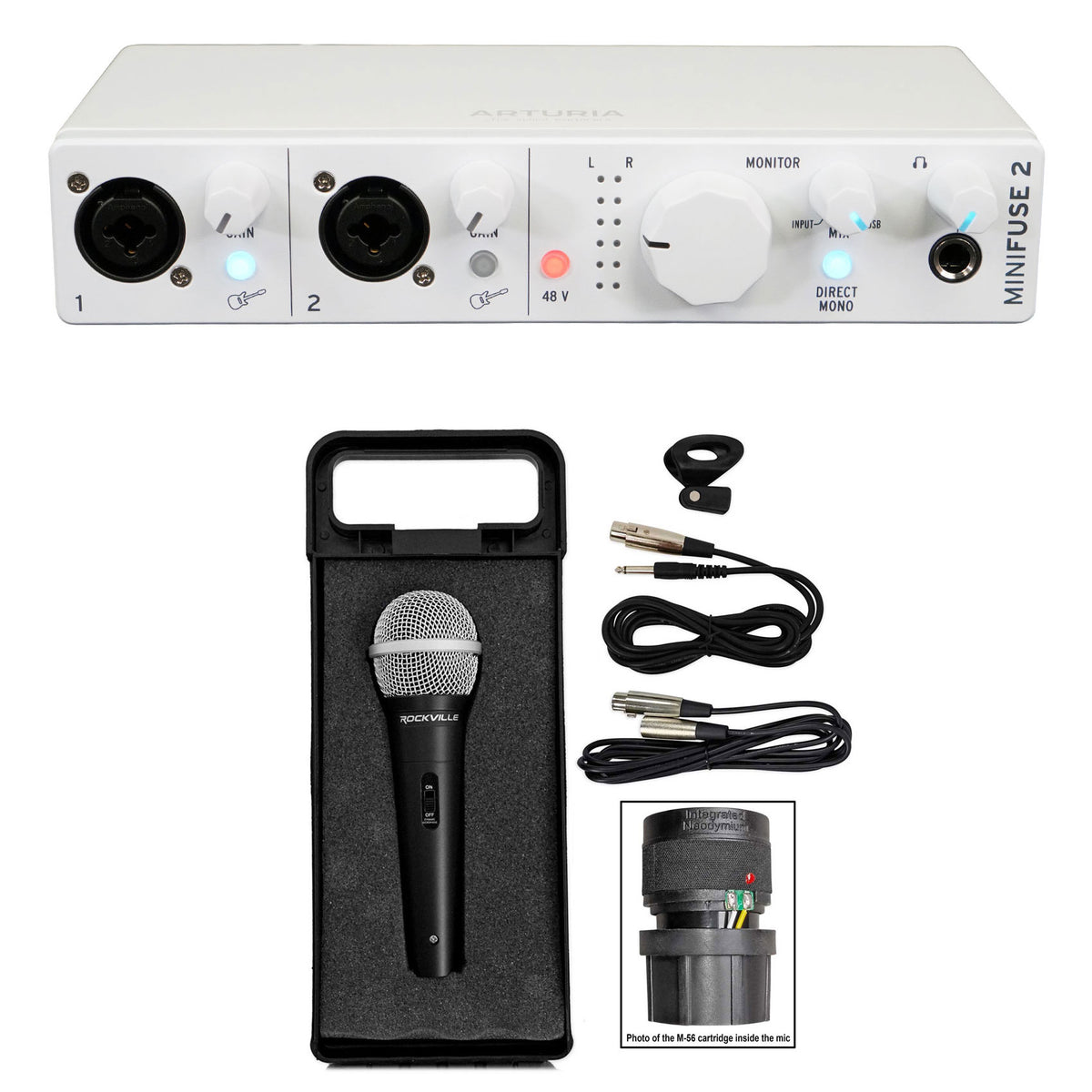 Minifuse 2 White+RMC-XLR