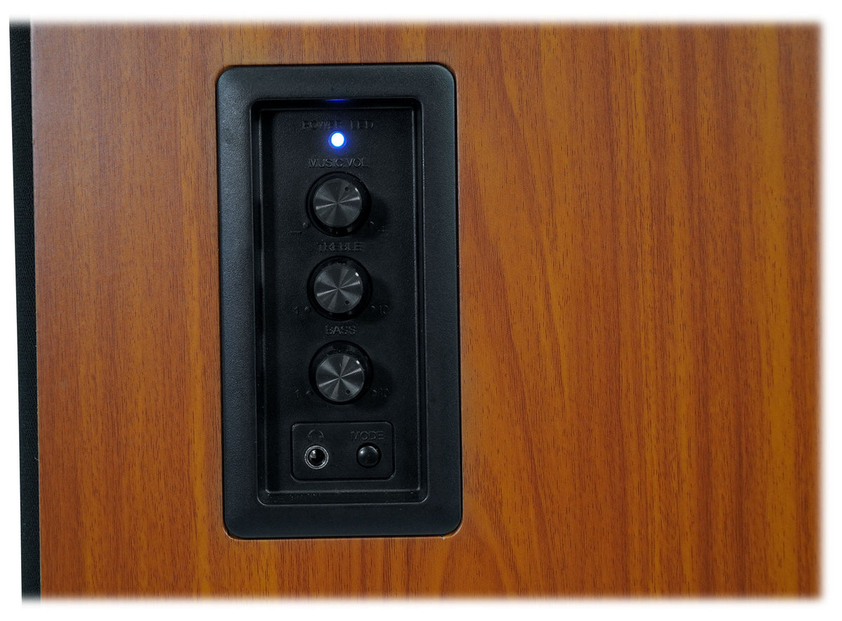 Rockville ELITE-5C Wood 800w Home Theater 5.25" Bluetooth Bookshelf Speakers