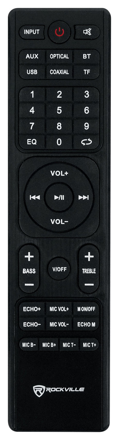 Rockville ELITE-5C Wood 800w Home Theater 5.25" Bluetooth Bookshelf Speakers