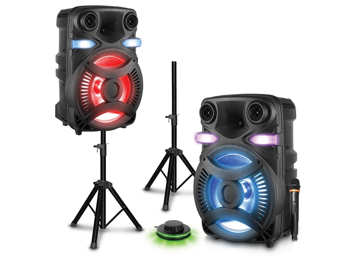 CLUB15 15" Rechargeable Bluetooth Speakers
