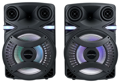 CLUB15 15" Rechargeable Bluetooth Speakers