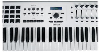 Arturia KeyLab 61 MkII 61-Key Music Production Keyboard Controller in White