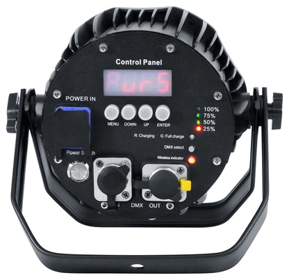 (2) BEST PAR H2O Water Resistant Lights+Bag+Wireless DMX Controller