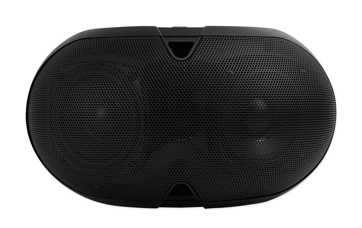 Rockville D4-8 Black Dual 4" 8 Ohm Wall Mount Swivel Outdoor Home Patio Speaker