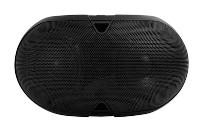 Rockville D4-8 Black Dual 4" 8 Ohm Wall Mount Swivel Outdoor Home Patio Speaker