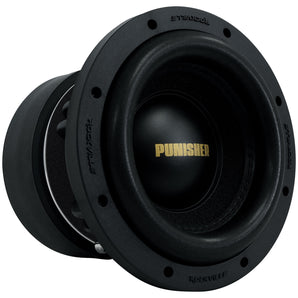 Rockville Punisher 8D1 8" 3000w Peak/750w RMS Competition Car Audio Subwoofer