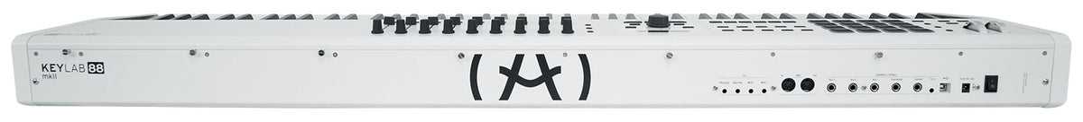 Arturia KeyLab 88 MkII USB MIDI Hammer Action 88-Key White Keyboard Controller