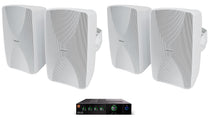 JBL CSMA 1120 Commercial 70v Amplifier+4) White Speakers For Restaurant/Bar/Cafe