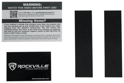 Rockville ACC4 Monitor/Laptop Shelf Accessory For 35MM Pole Mount Speaker Stand