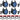 8 Rockville RockPAR TRI LED RGB Par Cans DJ Black DMX Wash Lights+Remotes+Cables