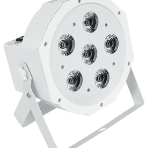 Rockville BATTERY PAR 6RF White RGBWA+UV Wireless DMX LED Wash Light+RF Remote