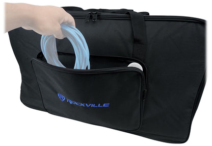 Rockville TB15 Padded Speaker Bag Carry Case For 15" DJ PA Speakers+Stand