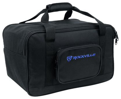 Rockville TB8 Padded Speaker Bag Carry Case For 8" DJ PA Speakers+Stand