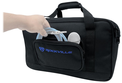 Rockville TB8 Padded Speaker Bag Carry Case For 8" DJ PA Speakers+Stand